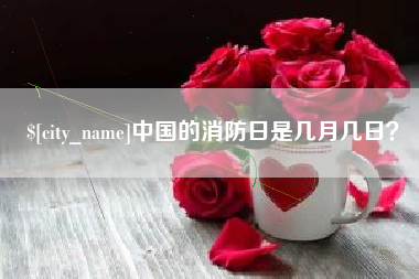 大庆中国的消防日是几月几日？