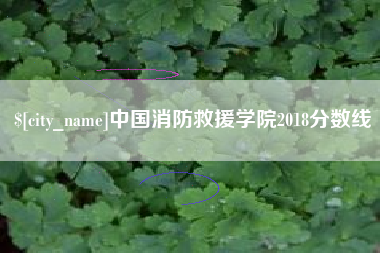 大庆中国消防救援学院2018分数线