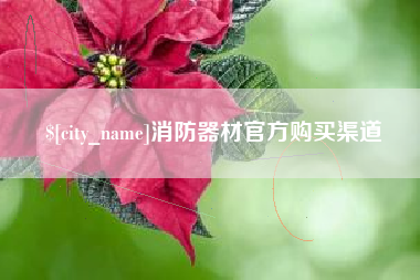 大庆消防器材官方购买渠道