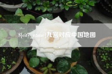 大庆九宫对应中国地图