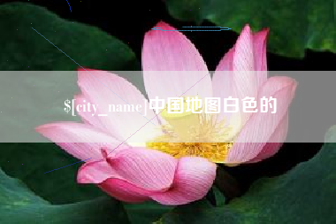 大庆中国地图白色的
