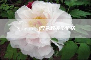 大庆应急救援员价格