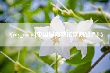 大庆中国消防救援学院管严吗