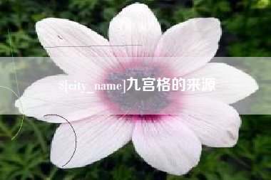 大庆九宫格的来源