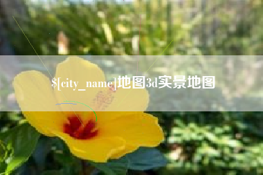 大庆地图3d实景地图