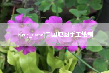 大庆中国地图手工绘制
