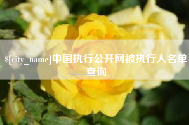 大庆中国执行公开网被执行人名单查询