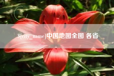 大庆中国地图全图 各省