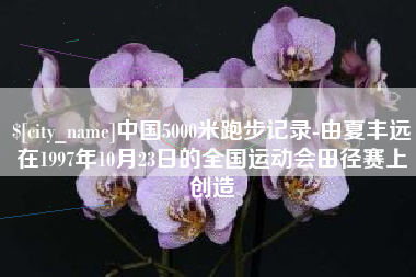 大庆中国5000米跑步记录-由夏丰远在1997年10月23日的全国运动会田径赛上创造