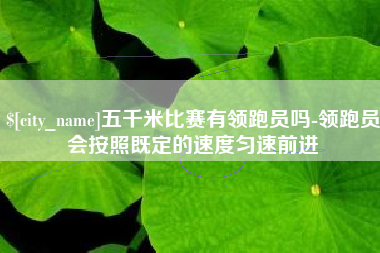 大庆五千米比赛有领跑员吗-领跑员会按照既定的速度匀速前进