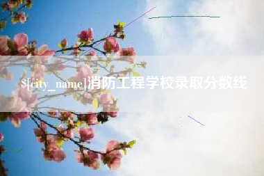 大庆消防工程学校录取分数线