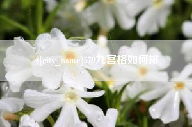 大庆579九宫格如何排