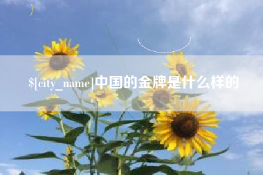 大庆中国的金牌是什么样的