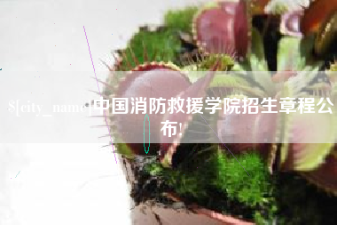 大庆中国消防救援学院招生章程公布!